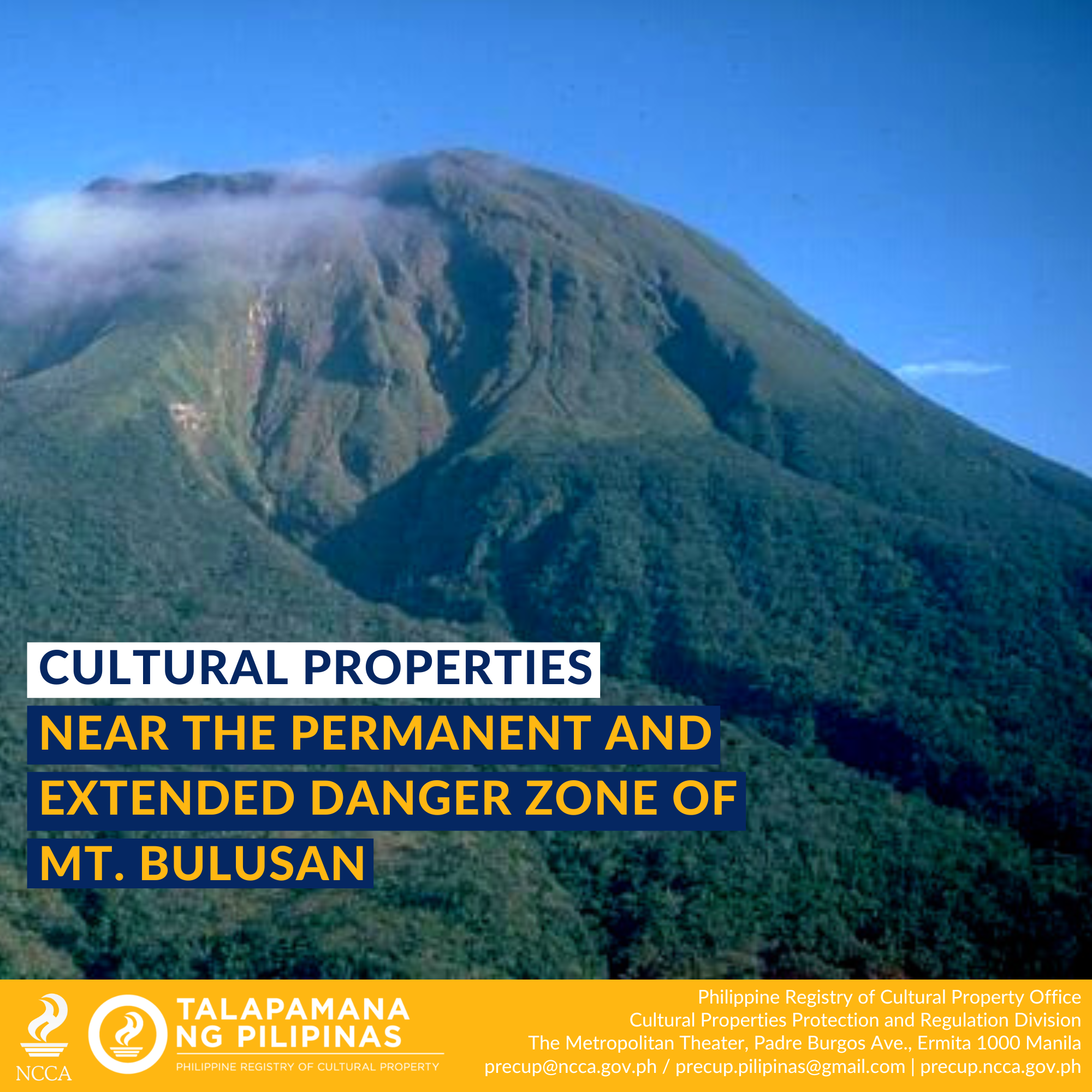 MT. BULUSAN PDZ AND EDZ: REGISTERED PROPERTIES SITUATED IN THE AREA 