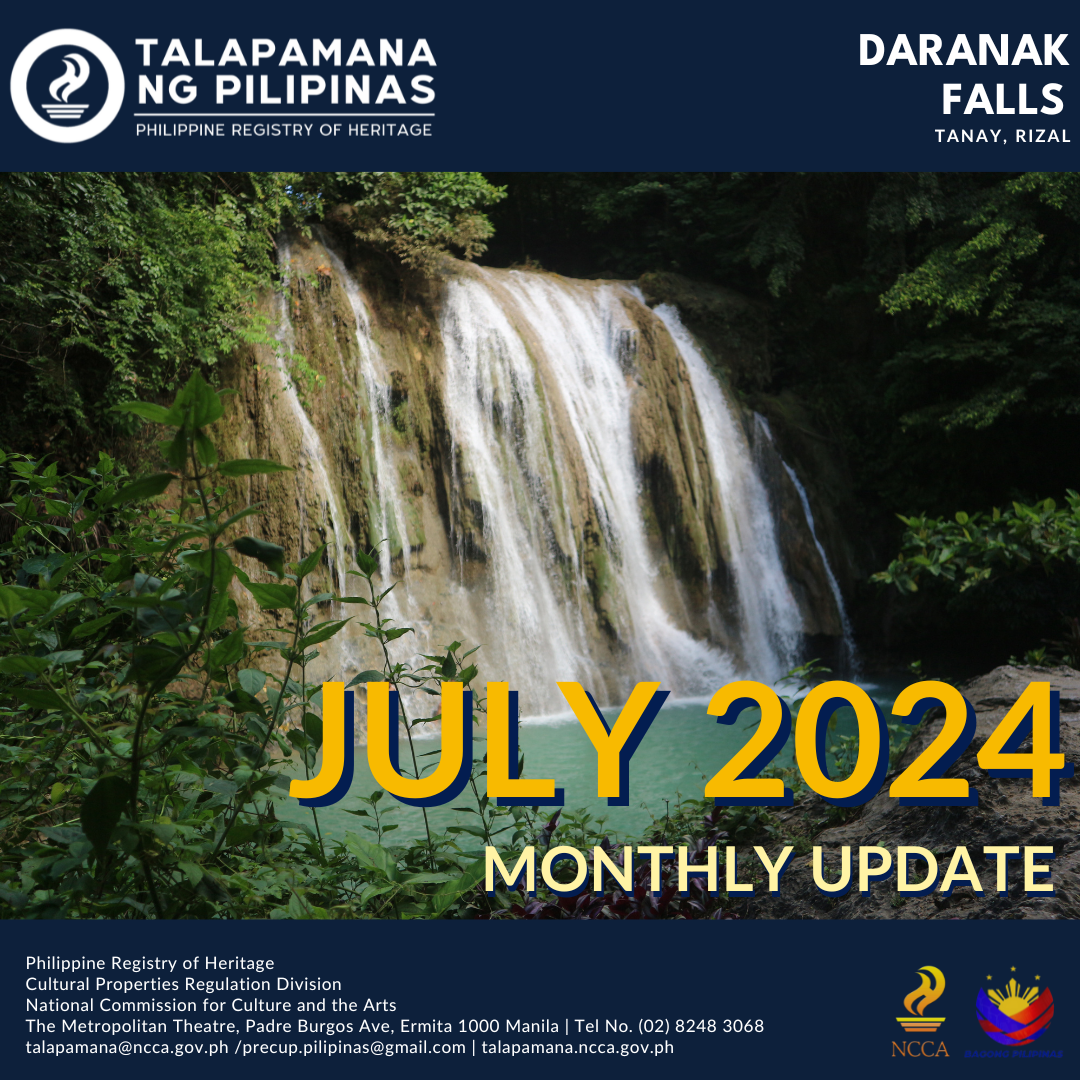 July 2024 Philippine Registry of Heritage Update