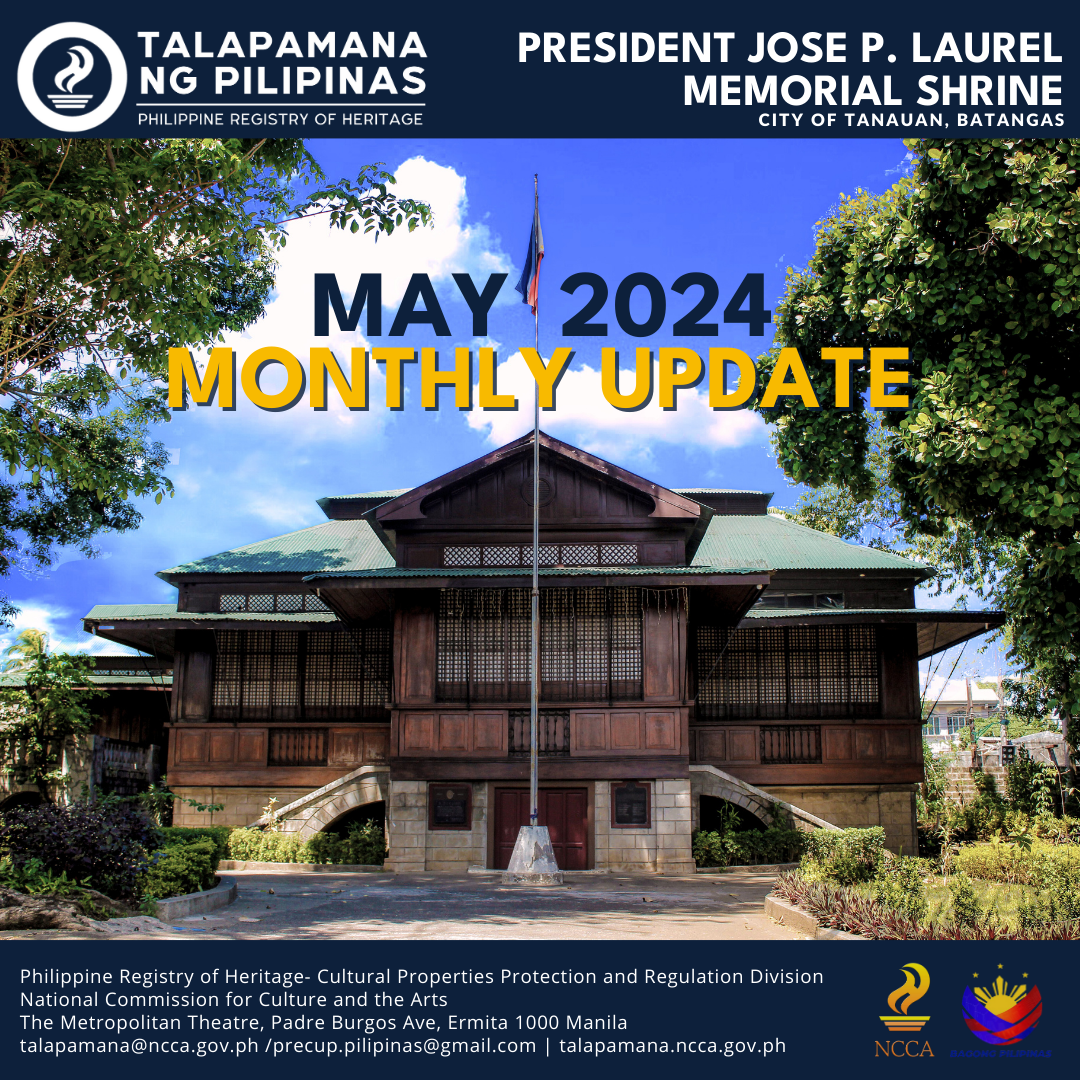 May 2024 Philippine Registry of Heritage Update