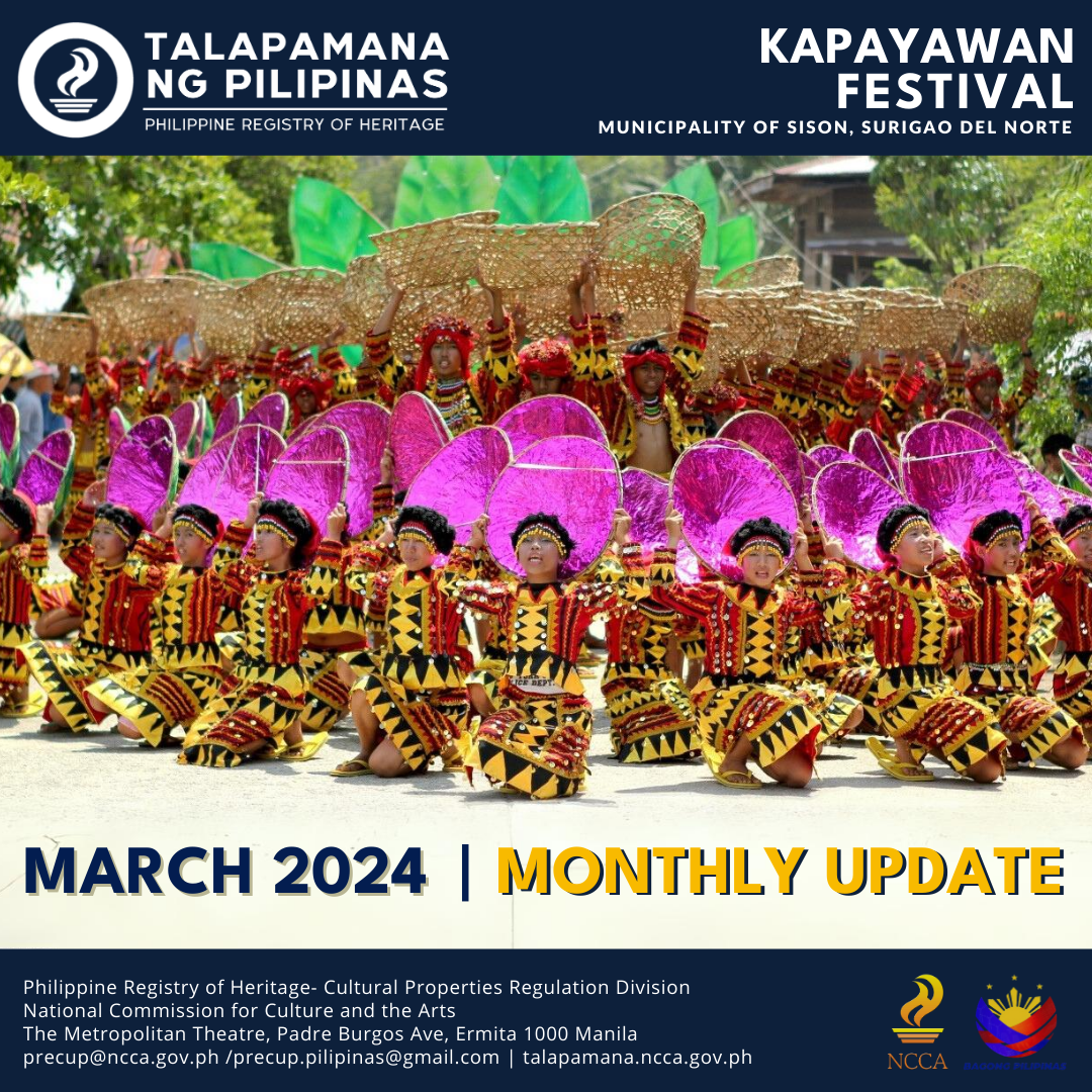 March 2024 Philippine Registry of Heritage Update