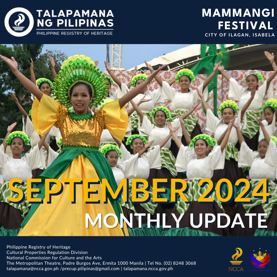 September 2024 Philippine Registry of Heritage Update